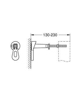 Инсталляция 3 в 1 для унитаза GROHE Rapid SL (3884000G) 3884000G фото