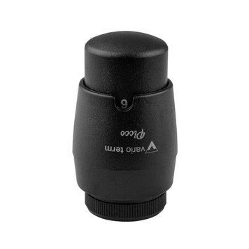 Термостатическая головка (резьба M30x1,5) PICCO GS.02 Черная/матовая (000M660A124) 000M660A124 фото