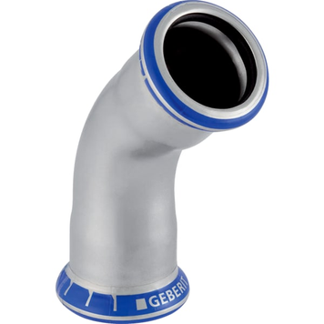 Колено 45&deg; d=22 из нержавеющей стали Geberit Mapress (30604) 30604 фото