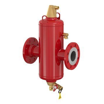 Сепаратор воздуха и грязи FLAMCO Flamcovent Clean Smart 80 F, DN80, емкость 33 л, 10 бар, 120 &deg;C (31044) 31044 фото