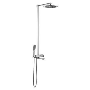Душова система з термостатом Imprese Smart Click, хром (ZMK101901091) ZMK101901091 фото