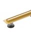 Щілинний золотий трап для душу Epelli Slim D'oro 90 см із нержавіючої сталі з поворотним сифоном SLMD360-900 фото 1