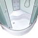 Гідробокс TANI SBM90x90.SAT.HIGH.FR, високий, скло Frost 4мм + стінки WHI Lidz (LTSBM9090SATHIGHFR) LTSBM9090SATHIGHFR фото 3