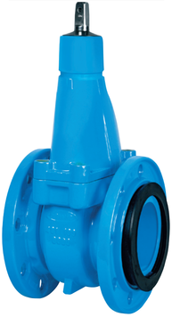 Засувка Hawle 4806 чавунна, фланцева, DN 100, PN10 (5002684) 5002684 фото