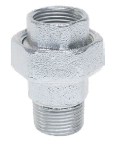 Американка пряма оцинкована під прокладку ВЗ 3/4" ,(кор.30 шт) GEBO (331-5V) 331-5V фото