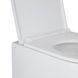 Подвесной унитаз Qtap Taurus без ободка с сиденьем Soft-close Белый (QT2433084EUQW) QT2433084EUQW фото 7