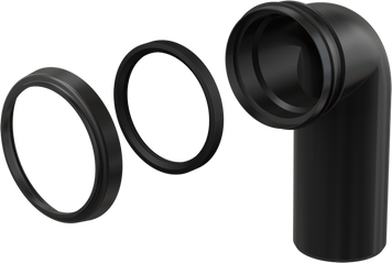 Коліно стоку AlcaPlast M908, DN90/90 (M908) M908 фото