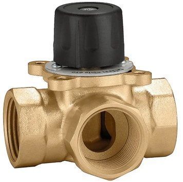 Клапан секторний змішувальний 3-ходовий &Oslash;1" Pn=10 бар Kv=10 m&sup3;/h Caleffi S.p.a.(610600) 610600 фото