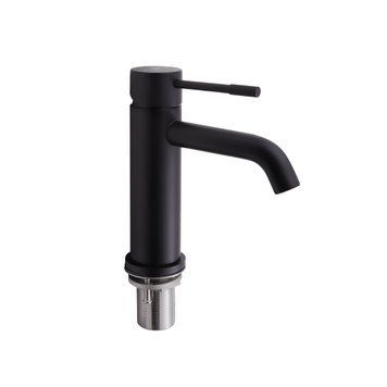 Смеситель для раковины Qtap Scorpio, Черный (QTSCOR1050105B) QTSCOR1050105B фото