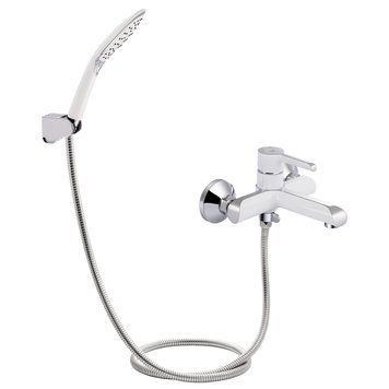 Змішувач для ванни Qtap Grand, Білий (QTGRAWCR006) QTGRAWCR006 фото
