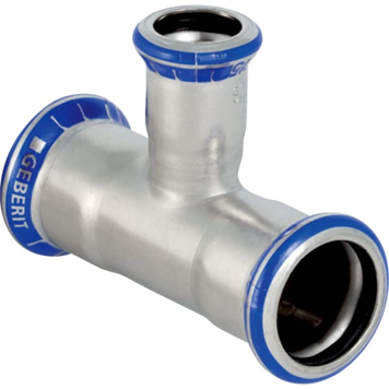 Трійник редукційний d=54x28x54 Geberit Mapress (31224) 31224 фото
