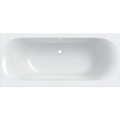 Прямокутна ванна Geberit Soana, Slim rim, Duo, з ніжками: 180x80 см, біла (554.004.01.1) 554.004.01.1 фото