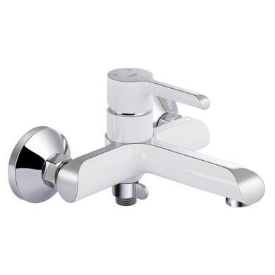 Смеситель для ванны Qtap Grand, Белый (QTGRAWCR006) QTGRAWCR006 фото