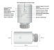 Термостат радиаторный беспроводной Tervix ProLine EVA2 (термоголовка) 228731 228731 фото 3