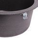Кухонна мийка Lidz D510/200 GRF-13 Темно-сірий (LIDZGRF13D510200) LIDZGRF13D510200 фото 6