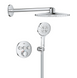 Скрытая душевая система с термостатом Grohe Grohtherm SmartControl & Rainshower SmartActive 310, хром (1039970000) 1039970000 фото 1