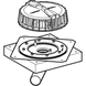 Воронка Geberit PE Pluvia с фланцем для крепления гидроизолированного материала, 9 л/с (359.117.00.1) 359.117.00.1 фото 2