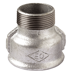Перехідник оцинкований &Oslash;1 1/2" х 3/4" ВЗ Atusa (24605074) 24605074 фото