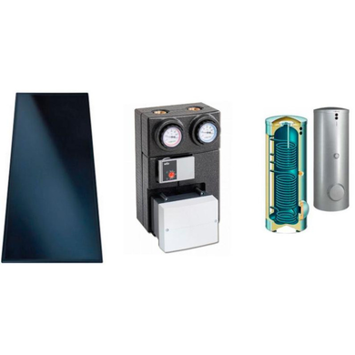 Гелиосистема 4,6м2 и бойлер на 400 литров Viessmann Vitosol 100-FM SK06802 SK06802 фото