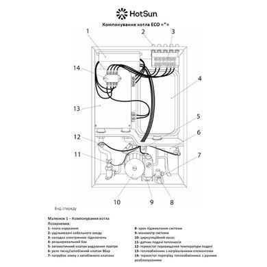 Котел электрический HotSun Eco 12 (000109507) 000109507 фото