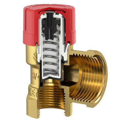 Предохранительный клапан 3/4" х 3/4", 4 бар Flamco Prescor для тепло/холодоснабжения (270281) 270281 фото