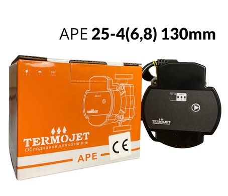 Циркуляционный энергосберегающий насос Termojet APE 25/60 130 мм APE 25-60x130 фото