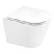 Подвесной унитаз Qtap Scorpio без ободка с сиденьем Soft-close Белый (QT1433053ERW) QT1433053ERW фото 1