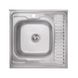 Кухонна мийка IMPERIAL 6060-L Satin 0,6 мм (IMP606060L06SAT) IMP6060L06SAT фото 1