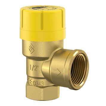 Предохранительный клапан 3/4" х 1", 6 бар Flamco Prescor Solar для гелиосистем (28316) 28316 фото