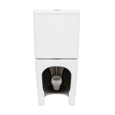 Унітаз-компакт Qtap Scorpio безобідковий з сидінням Soft-close Білий (QT14222125ARW) QT14222125ARW фото