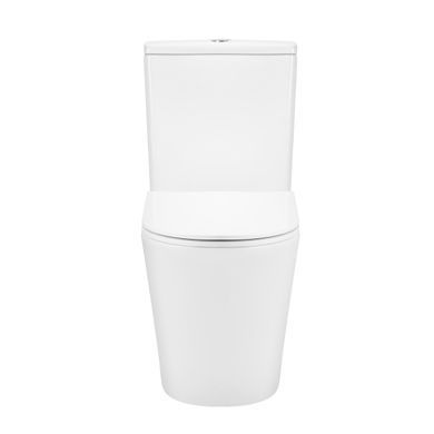Унітаз-компакт Qtap Scorpio безобідковий з сидінням Soft-close Білий (QT14222125ARW) QT14222125ARW фото