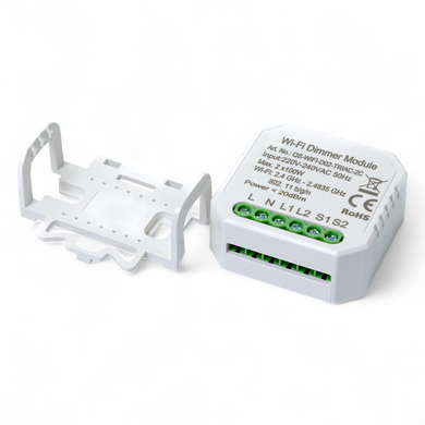Умный выключатель - регулятор Tervix Pro Line WiFi Dimmer (2 клавиши) (436421) 436421 фото