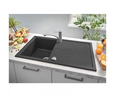 Кухонна мийка Grohe Sink K400 матова чорна (31640AT0) 31640AT0 фото