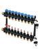 Колектор Vario M &Oslash;1 НГ x 9 х 3/4" Uponor з витратомірами для ТП (технополімер) (1085951) 1085951 фото 1