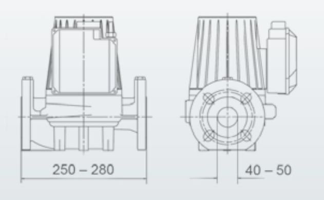 Насос циркуляційний HK 11-T 250 F40 3x400V Vortex (453-100-0000009) 453-100-0000009 фото