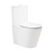 Унітаз-компакт Qtap Scorpio безобідковий з сидінням Soft-close Білий (QT14222125ARW) QT14222125ARW фото 1