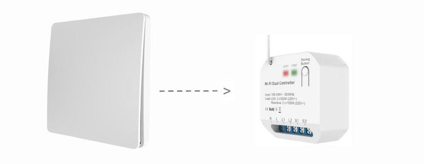 Модуль управления Tervix Pro Line RF 433 MHz receiver (on/off) (432721) 432721 фото