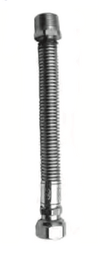 Шланг гофрированный AQUA FLEX 1/2" х 1/2"ВН 30см нерж. сталь AYVAZ (701833104030) 701833104030 фото