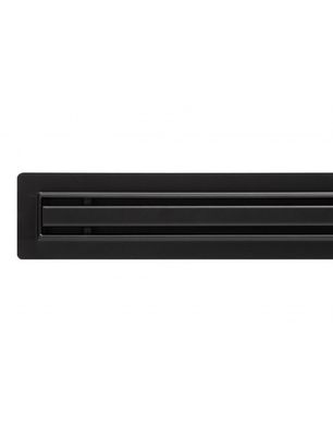 Щілинний чорний трап для душу Epelli Slim Nero 80 см із нержавіючої сталі з поворотним сифоном (SLMB-800) SLMB-800 фото