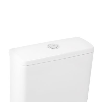 Унітаз-компакт Qtap Robin Ultra Quiet безободковий з сидінням Soft-close Білий (QT13222128AUQ1W) QT13222128AUQ1W фото