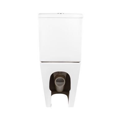 Унітаз-компакт Qtap Robin Ultra Quiet безободковий з сидінням Soft-close Білий (QT13222128AUQ1W) QT13222128AUQ1W фото