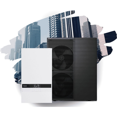 Тепловий насос 12 кВт Panasonic Aquarea T-Cap серії M (WH-SDC0316M9E8 WH-WXG12ME8) WH-SDC0316M9E8 WH-WXG12ME8 фото