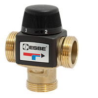 Термостатический клапан ESBE VTA372 G 1" DN20 20-55°С kvs 3,4 (31200100) 31200100 фото