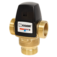 Термостатический клапан наруж. ESBE VTS522 1", 50-75°С kvs 3,2, для ГВП (31720200) 31720200 фото