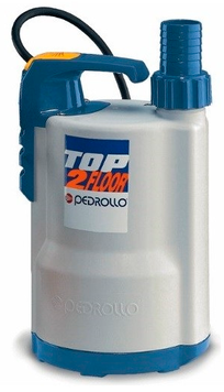 Дренажний насос Pedrollo TOP 2 - FLOOR, 9.6 м&sup3;/год, 9 м, 0.37 кВт (48TOPF12A1U) 48TOPF12A1U фото