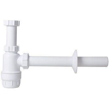 Сифон для раковины, d32, 1 1/4", бутылочный, не перекрывается, Styron (STY-533-2) STY-533-2 фото
