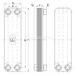 Теплообменник LA34-10-2S-3/4" Hexonic (Secespol) (0210-0021) 0210-0021 фото 2