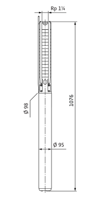 Скважинный насос Sub TWI 4.02-28-D (3~400 V, 50 Hz) Wilo (6091322) 6091322 фото