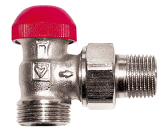 Термостатический клапан HERZ-TS-90-V, угловой G 3/4" х R 1/2" (1773867) 1773867 фото