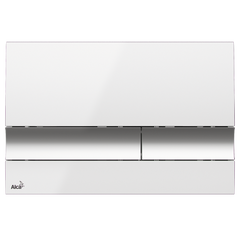 Кнопка управления ALCAPLAST M1720-1, белый/хром-глянец M1720-1 фото